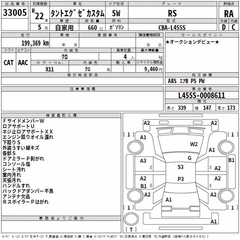 DAIHATSU TANTO EXE