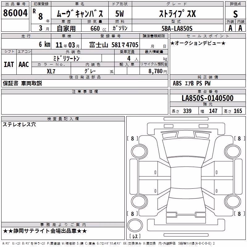 DAIHATSU MOVE CANBUS