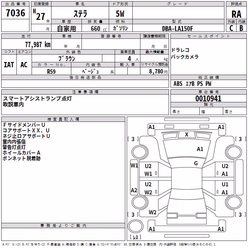 SUBARU STELLA