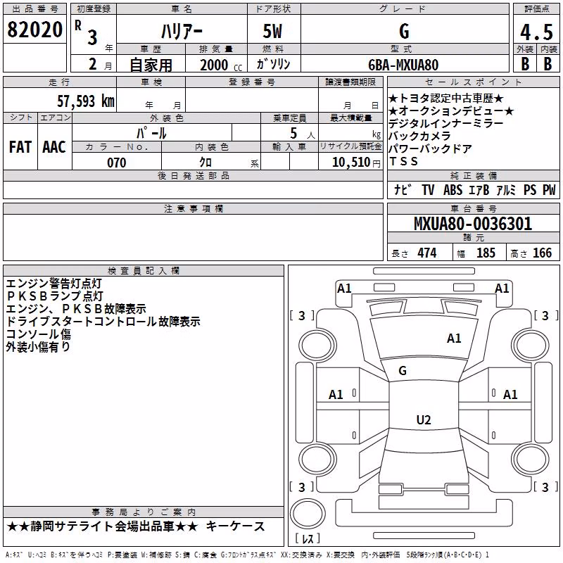 TOYOTA HARRIER