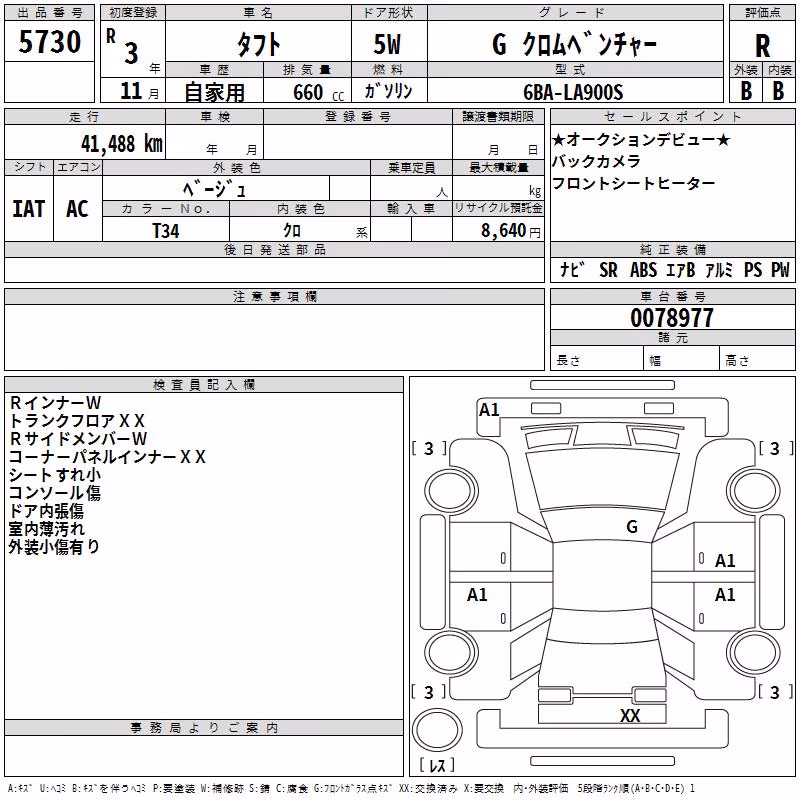 DAIHATSU TAFT