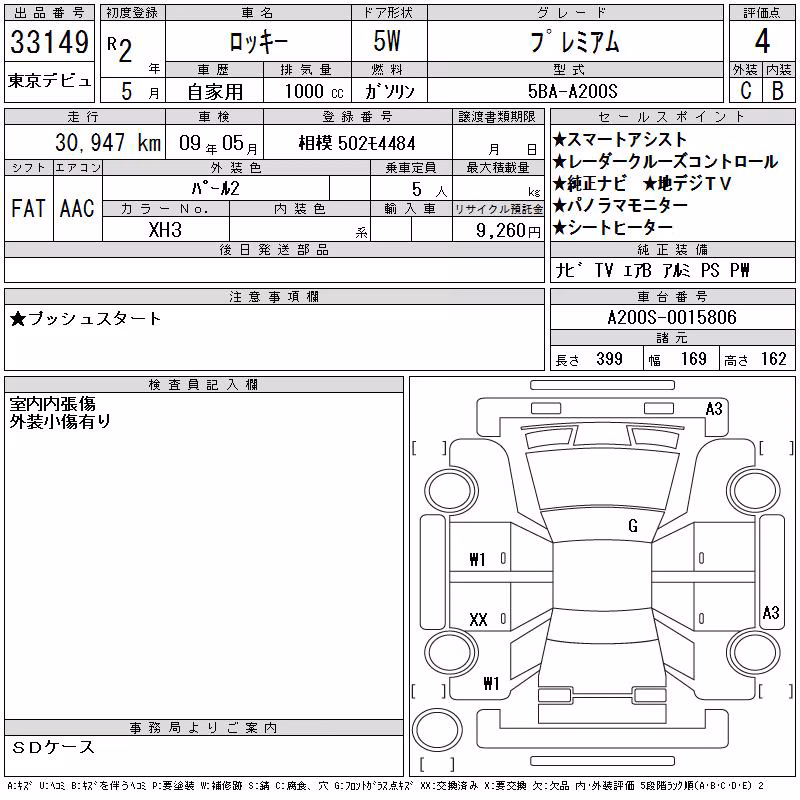 DAIHATSU ROCKY