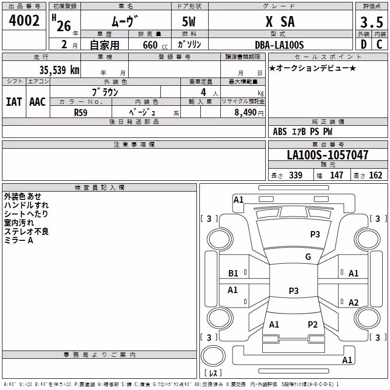 DAIHATSU MOVE