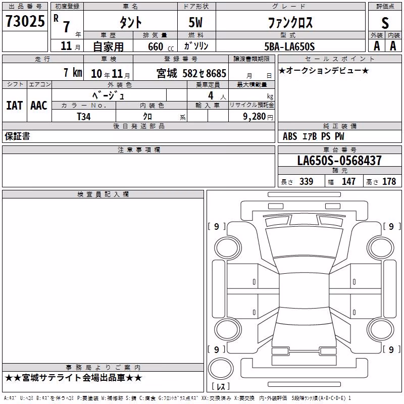 DAIHATSU TANTO