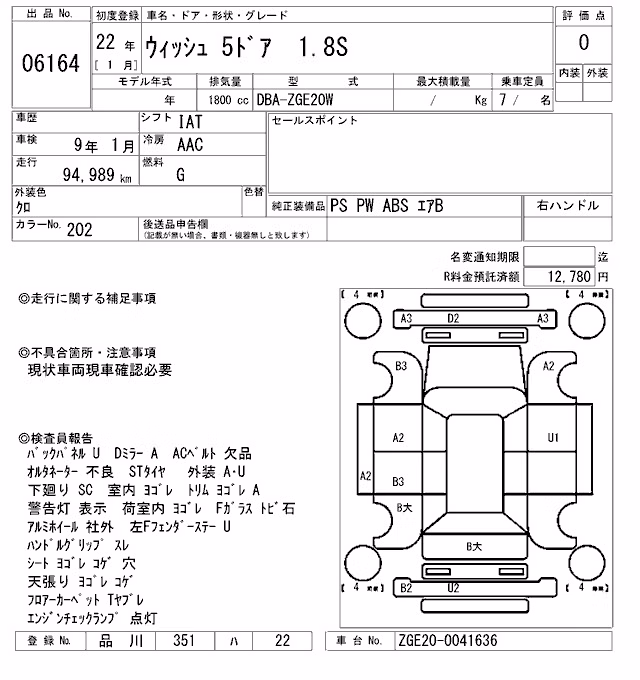 TOYOTA WISH