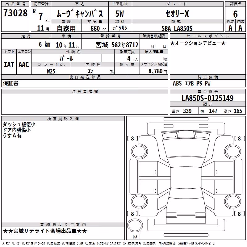DAIHATSU MOVE CANBUS