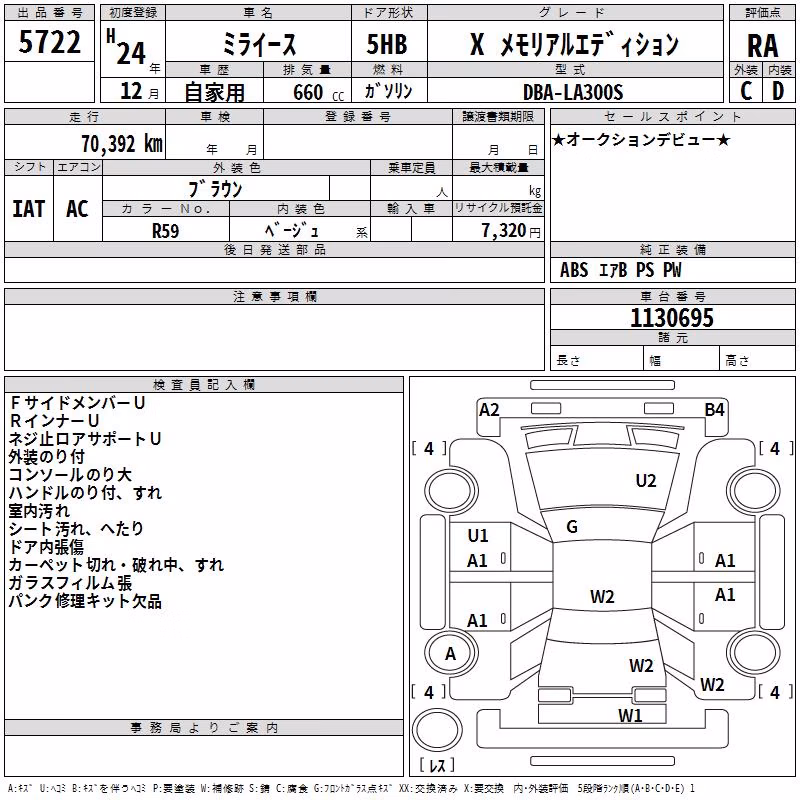 DAIHATSU MIRA E:S