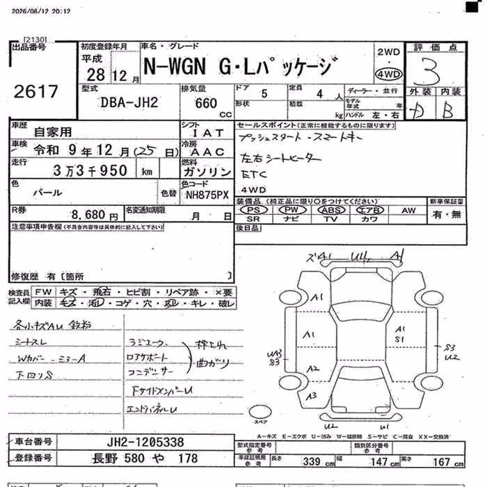 HONDA N-WGN