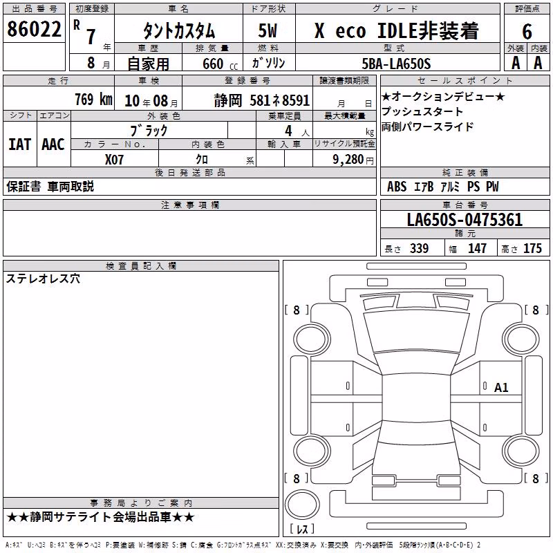 DAIHATSU TANTO