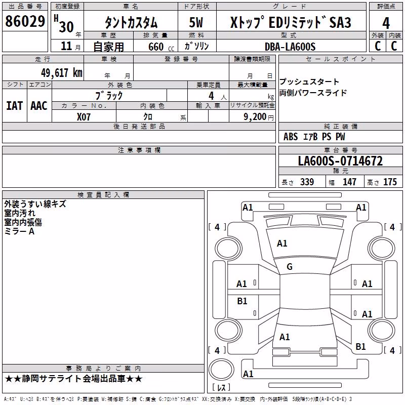 DAIHATSU TANTO