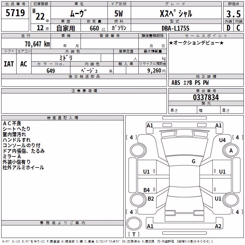 DAIHATSU MOVE