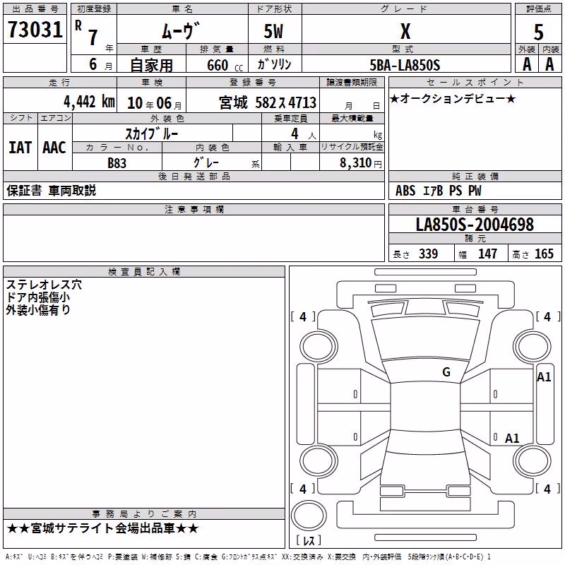 DAIHATSU MOVE