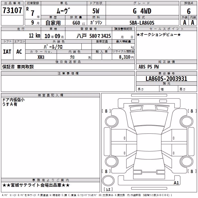 DAIHATSU MOVE
