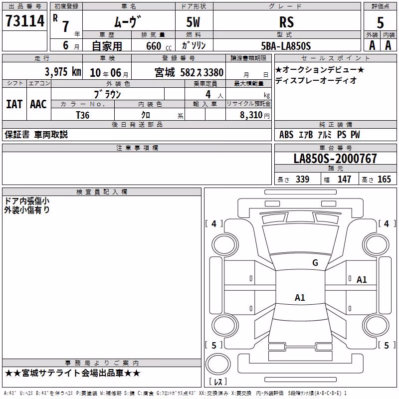 DAIHATSU MOVE