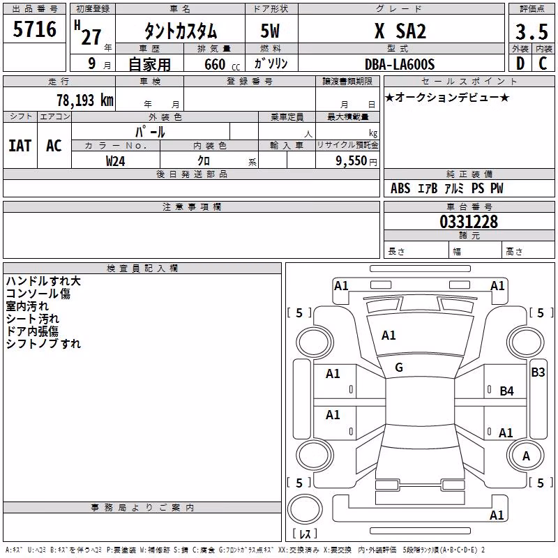 DAIHATSU TANTO