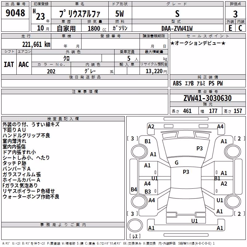TOYOTA PRIUS ALPHA