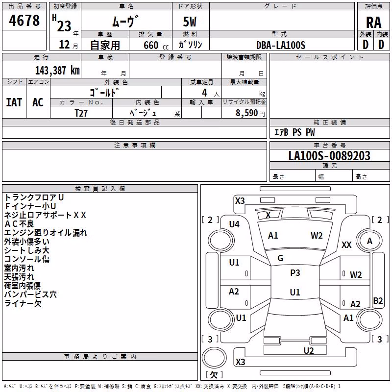 DAIHATSU MOVE