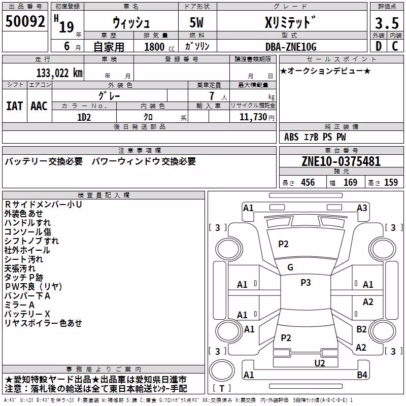 TOYOTA WISH