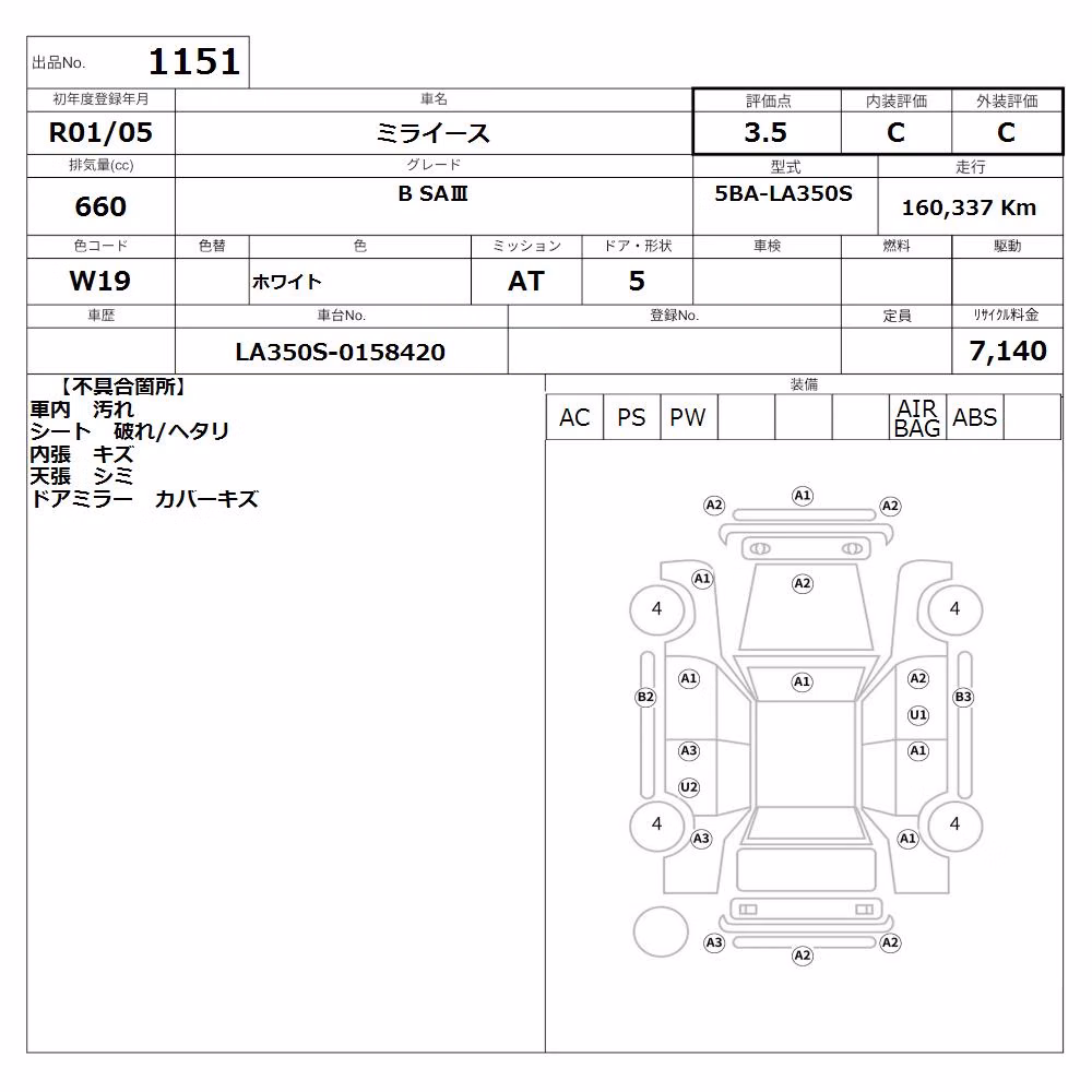 DAIHATSU MIRA E:S