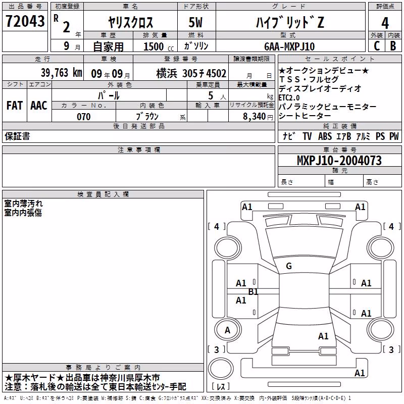 TOYOTA YARIS CROSS