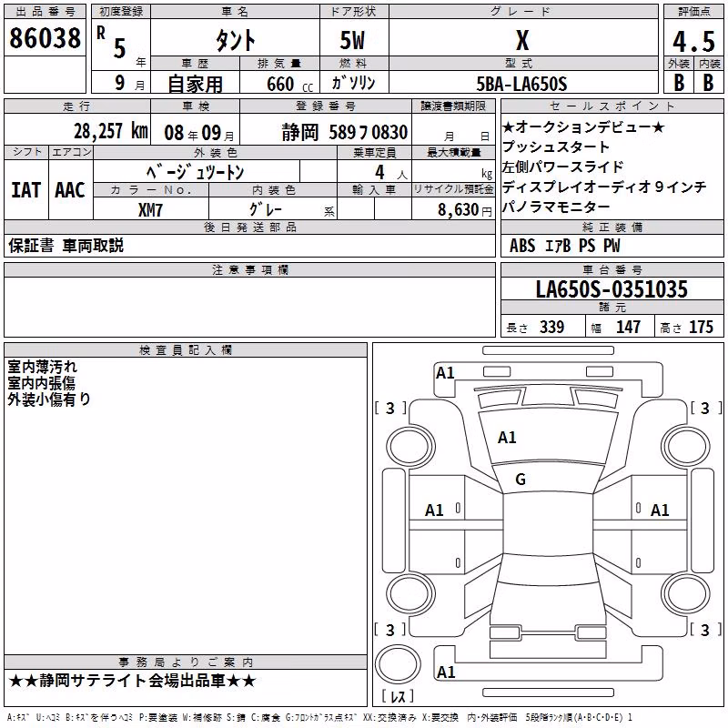 DAIHATSU TANTO