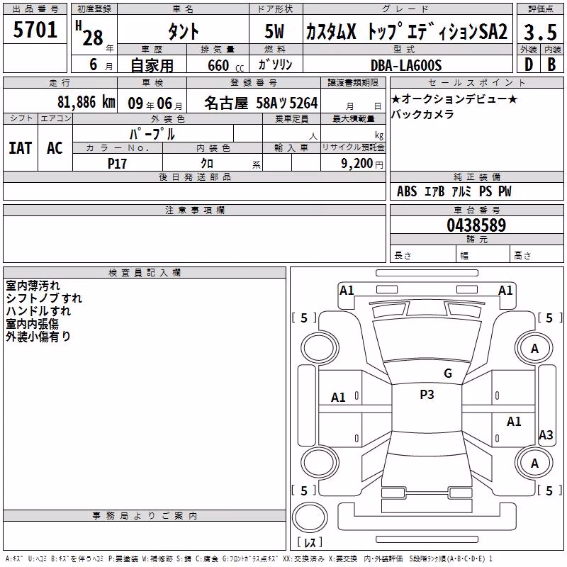 DAIHATSU TANTO