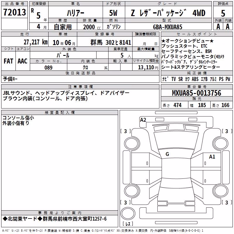 TOYOTA HARRIER