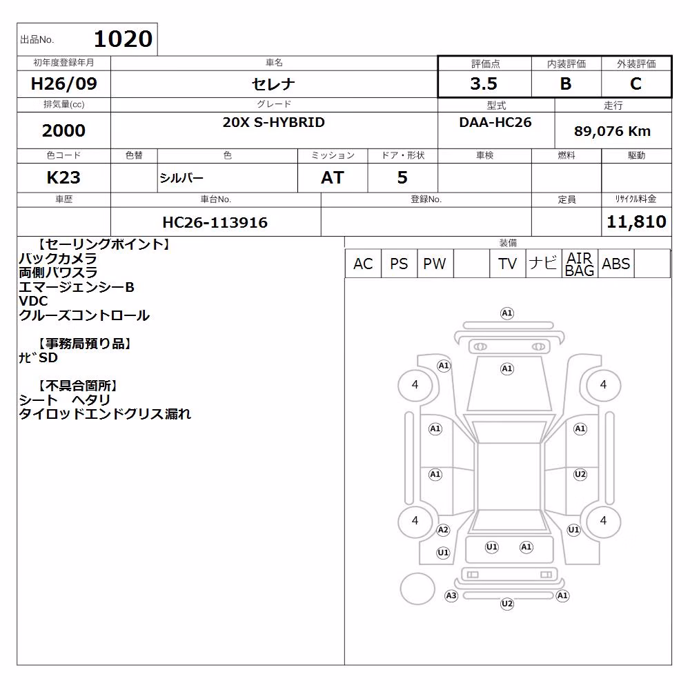 NISSAN SERENA