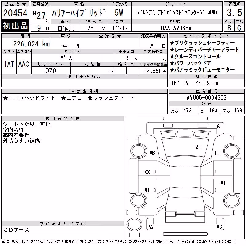 TOYOTA HARRIER