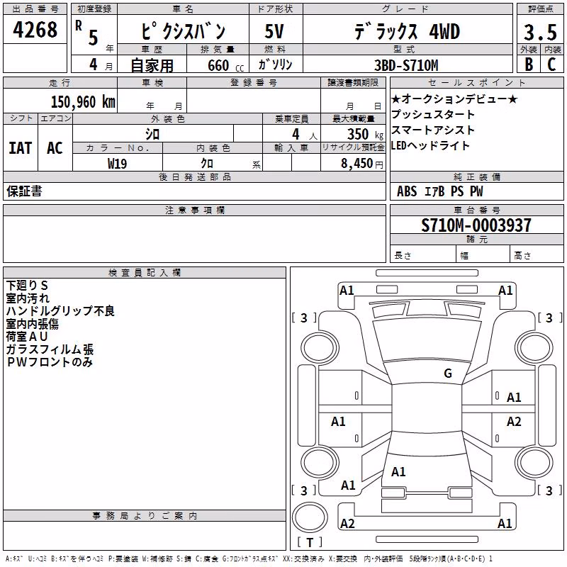 TOYOTA PIXIS VAN