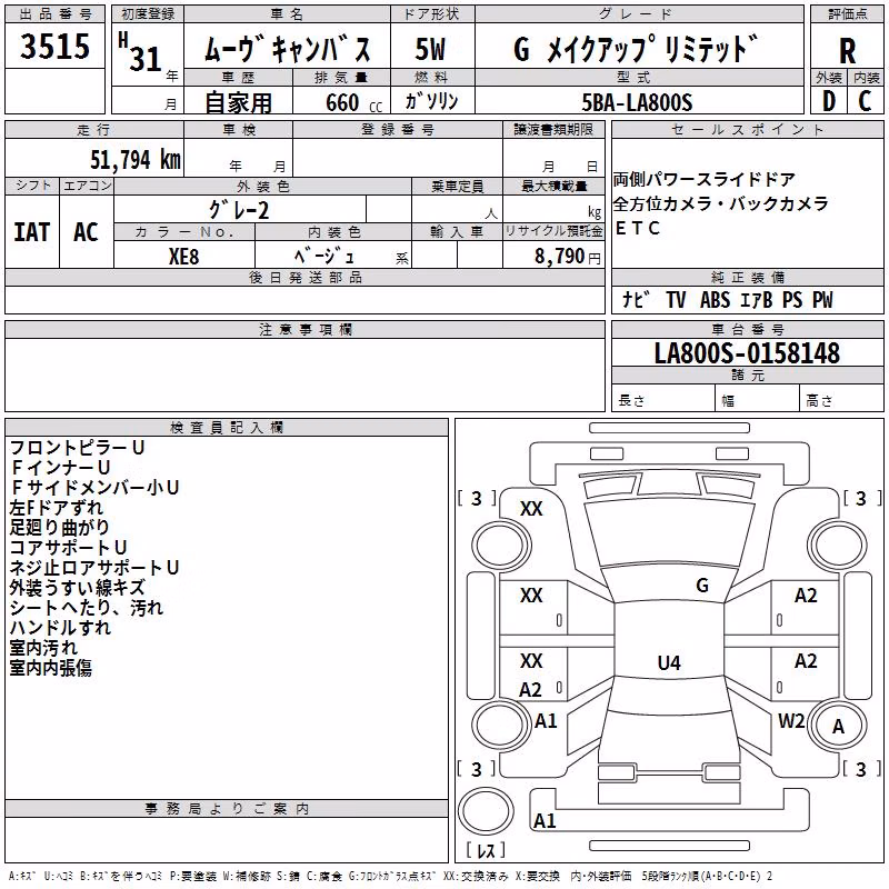 DAIHATSU MOVE CANBUS