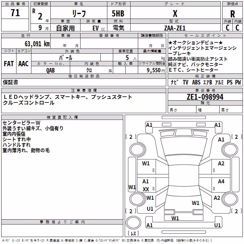 NISSAN LEAF