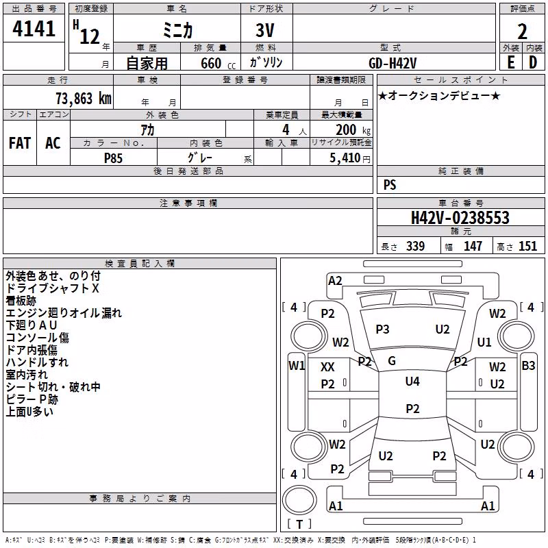 MITSUBISHI MINICA