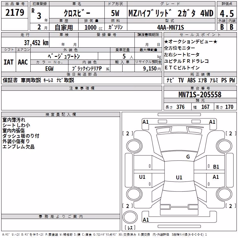 SUZUKI XBEE