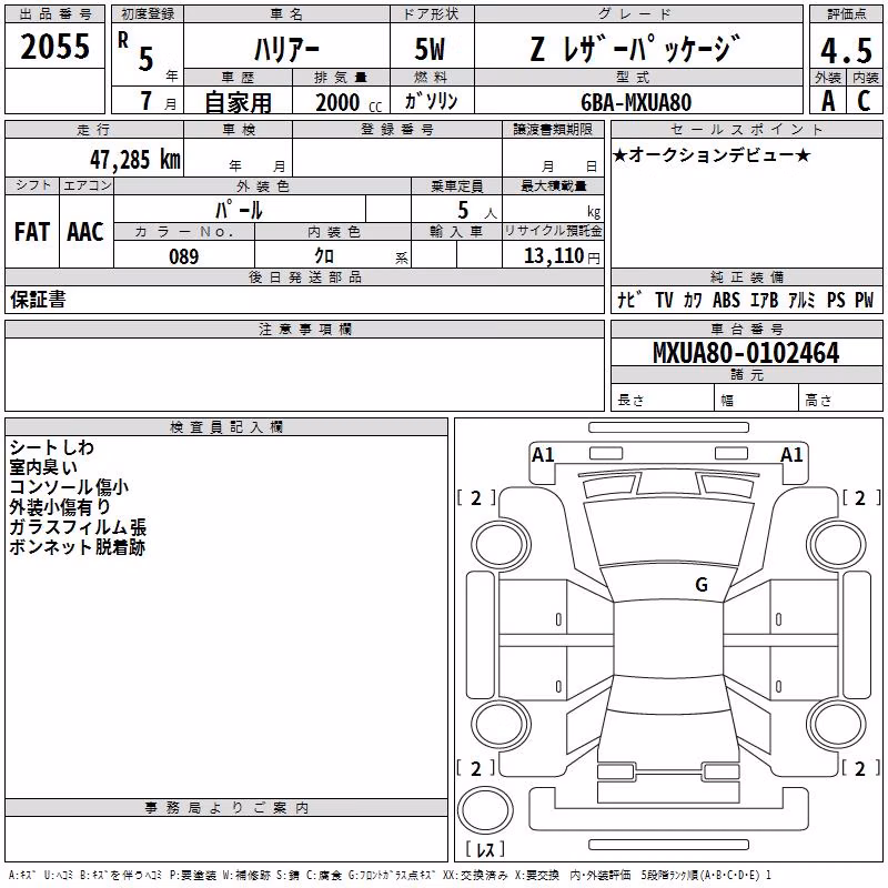 TOYOTA HARRIER