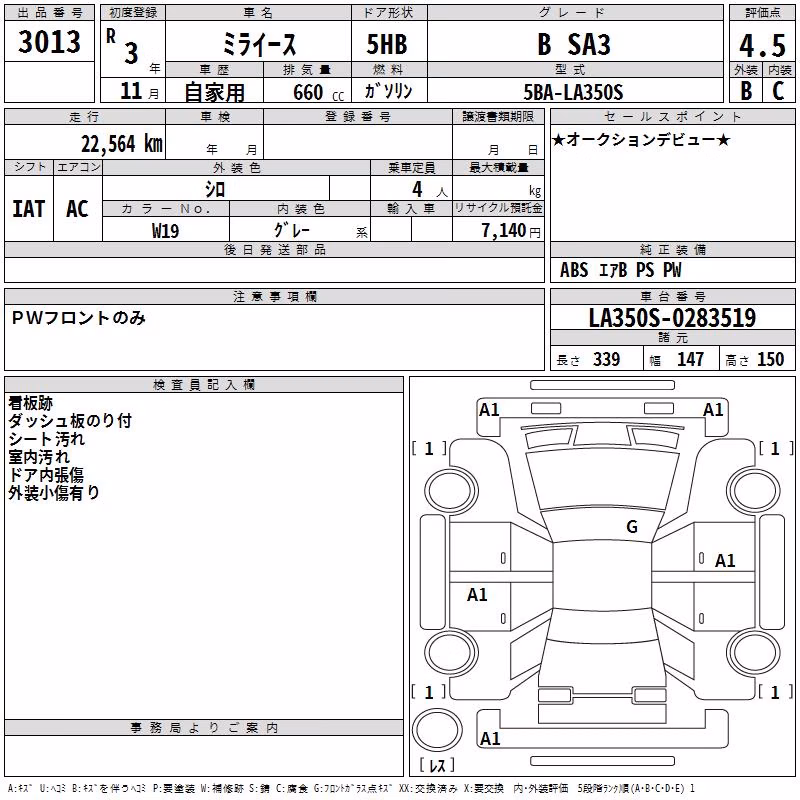 DAIHATSU MIRA E:S