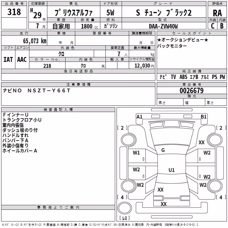 TOYOTA PRIUS ALPHA