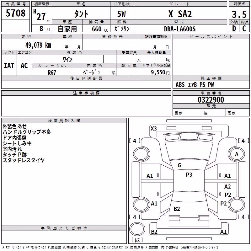 DAIHATSU TANTO