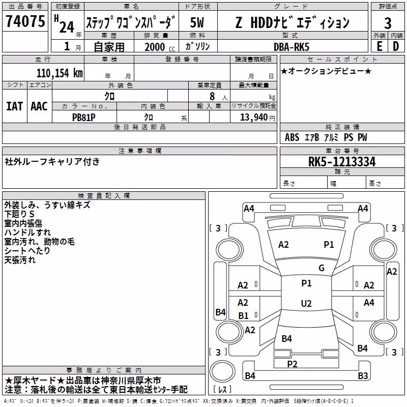 HONDA STEPWGN
