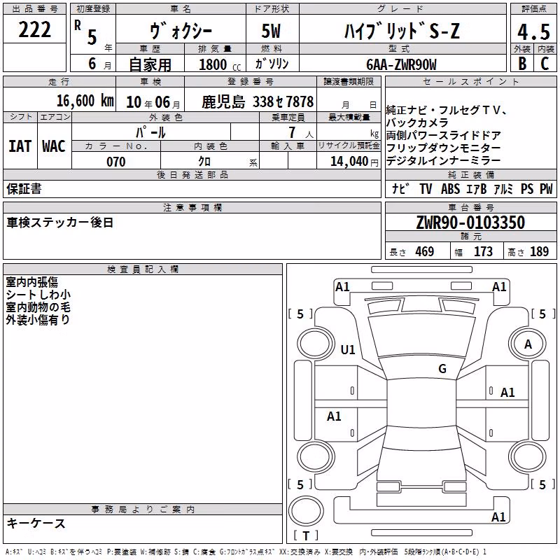 TOYOTA VOXY