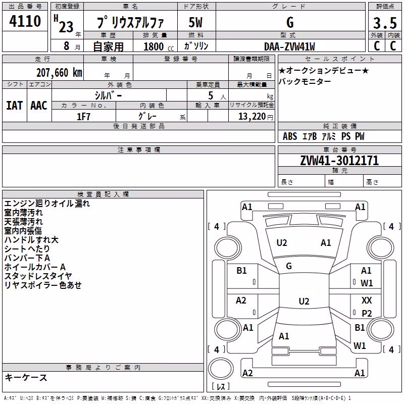 TOYOTA PRIUS ALPHA