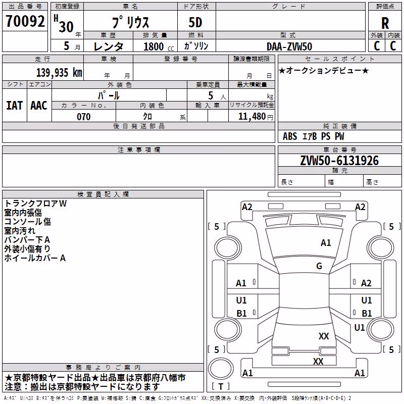 TOYOTA PRIUS