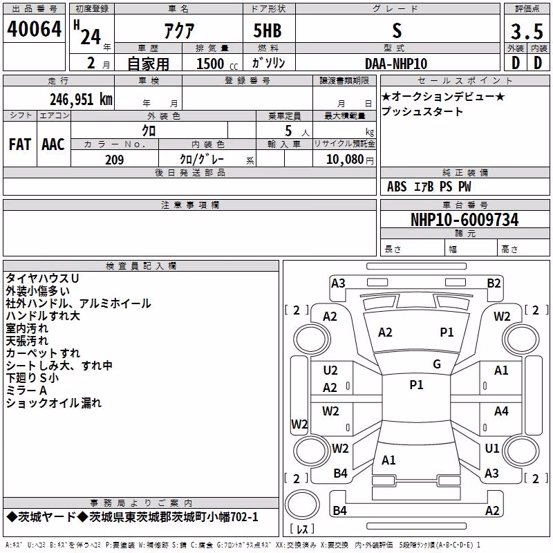 TOYOTA AQUA