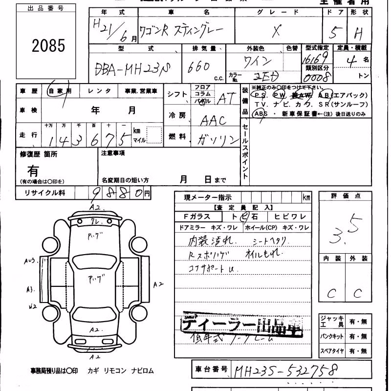 SUZUKI WAGON R