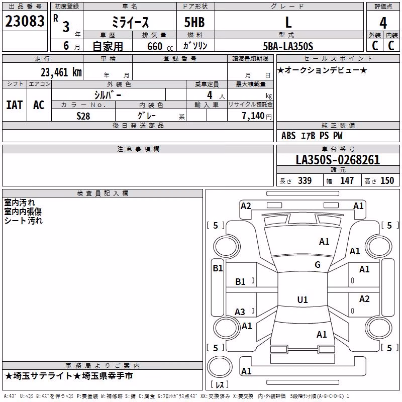 DAIHATSU MIRA E:S