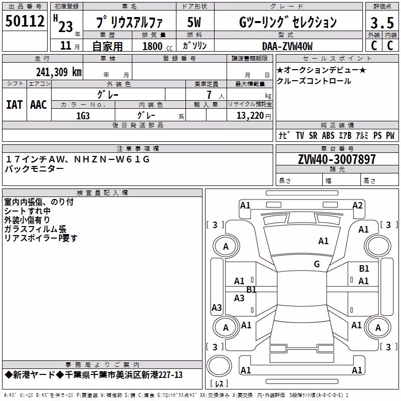 TOYOTA PRIUS ALPHA