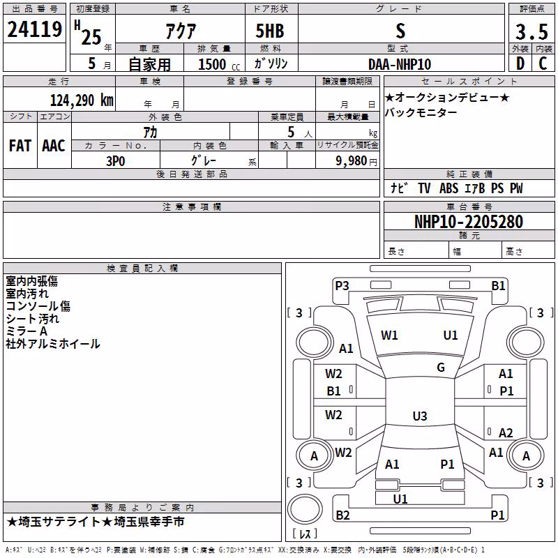 TOYOTA AQUA