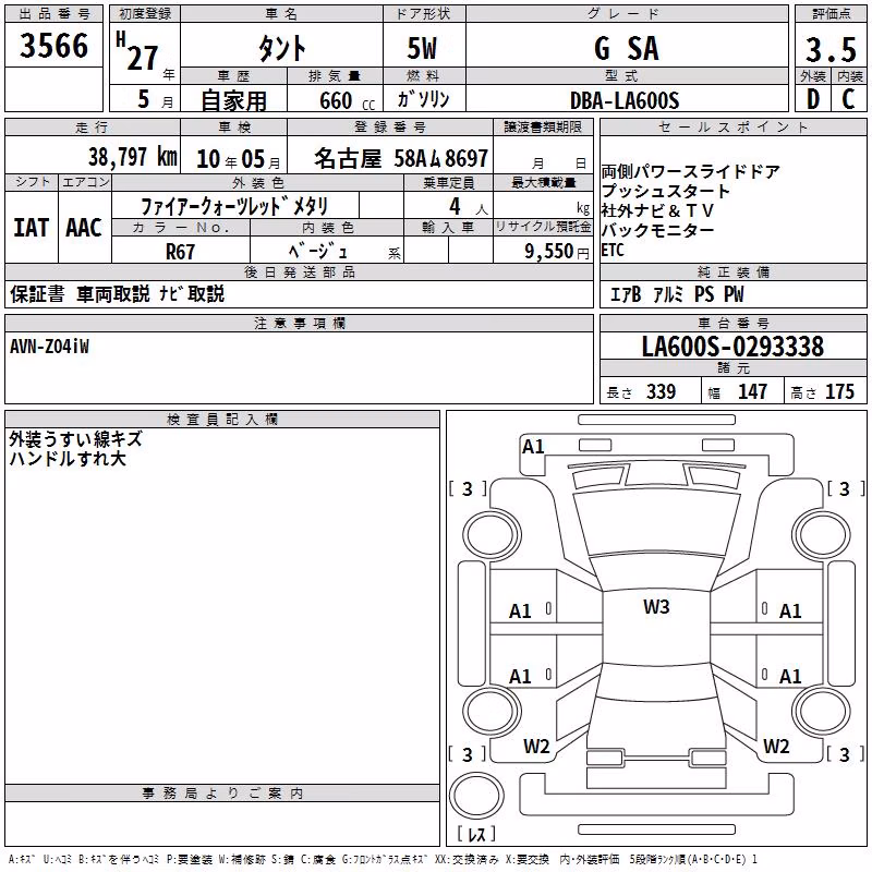 DAIHATSU TANTO
