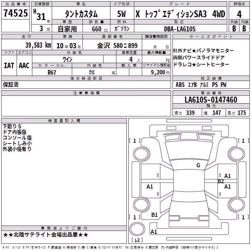 DAIHATSU TANTO