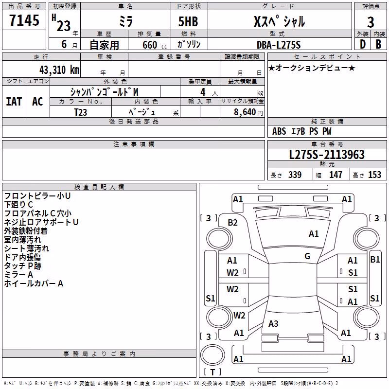 DAIHATSU MIRA